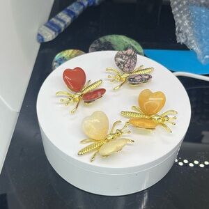 Heart Crystal Butterfly